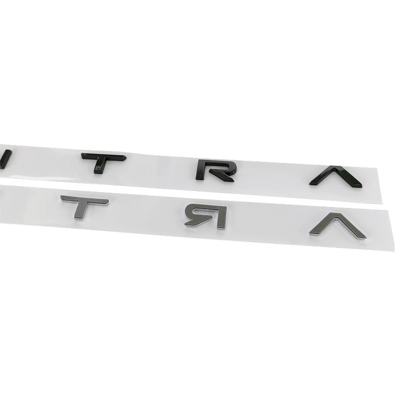 Decoration for Hyundai ELANTRA Logo Decal 1pcs 3D Metal Car Rear Trunk Tail Sticker Letter Emblem Badge Accessories YY1