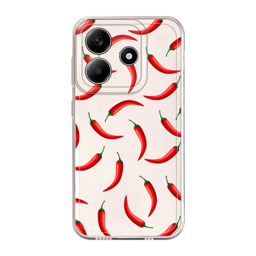 

Fruit Chili Soft Phone Cover Case for Xiaomi Redmi Note 14 Pro Plus 12 13C 14C Note 13 11 A4 10S 12S 9 10 11S Redmi 13C 4G