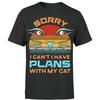 Meow Cat Lover Tee S for Cat Lovers  for Cat Mom Tee Top  P1 OR