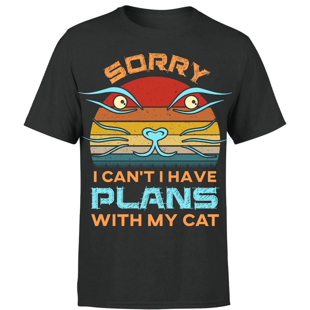 

Мяу Футболки для любителей кошек для любителей кошек для футболки для мамы кошки топ P1 ИЛИ 4XL