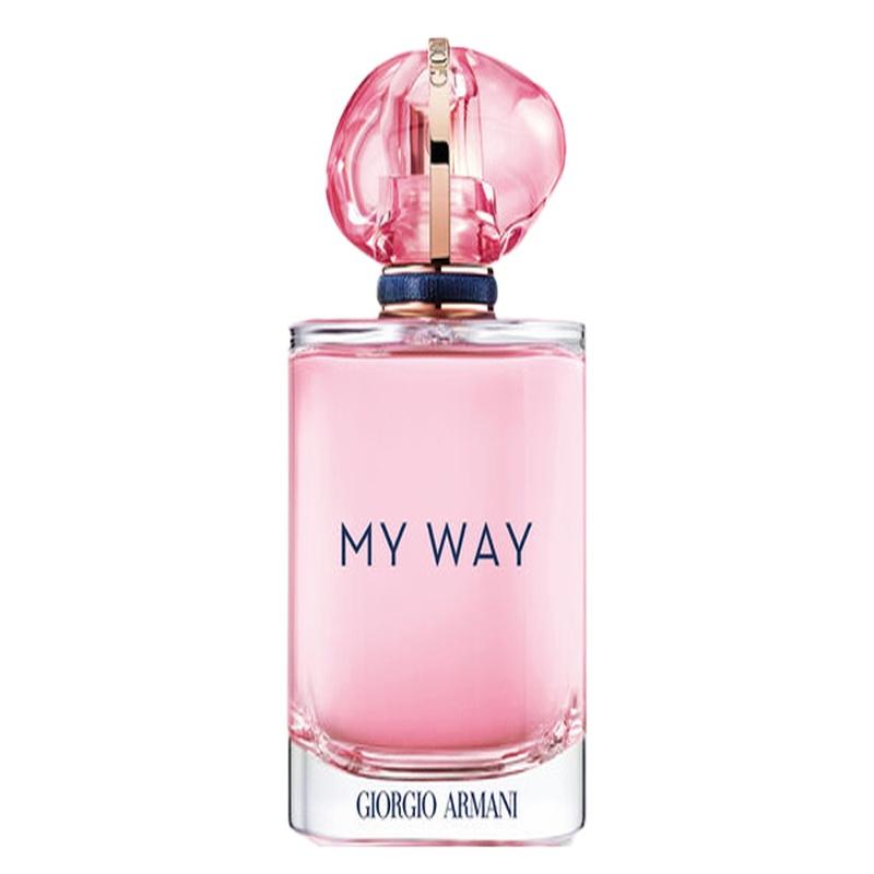 Armani MYWAY Фруктовый Парфюм Самонеограниченный Фруктово-Цветочный Аромат EDP Лимон Тубероза Мускус // 90 мл коричневый