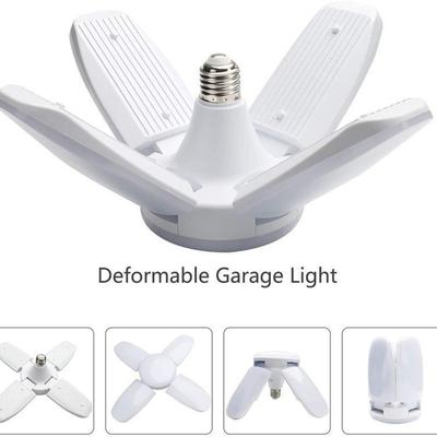 E27 Fan Shape Led Bulb Ac220V 28W Foldable Led Light Bulb For Home Living Room Warehouse Garage Ceiling Light