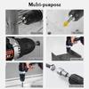 Brushless Electric Drill Cordless Hand Drill Mini Electric Screwdriver Rechargable Lithium Battery Drill with Chuck Tools 27pcs
