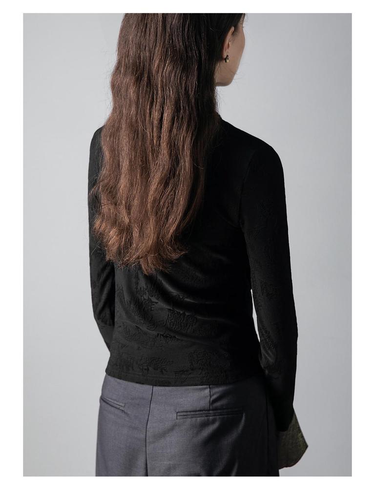 Women's Chinese-Style Tops: New Slim-Fit Autumn & Winter Shirts