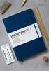 LEUCHTTURM1917 - Master Slim A4+ - Lined Hardcover Notebook (Nordic Blue) - 123 Pages