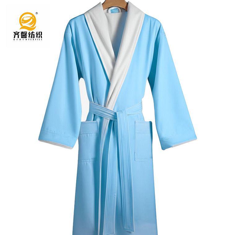 Luksusowy Szybkoschnący Szlafrok Unisex: Długie, Wodochłonne i Odprowadzające Pot na Wiosnę/Jesień