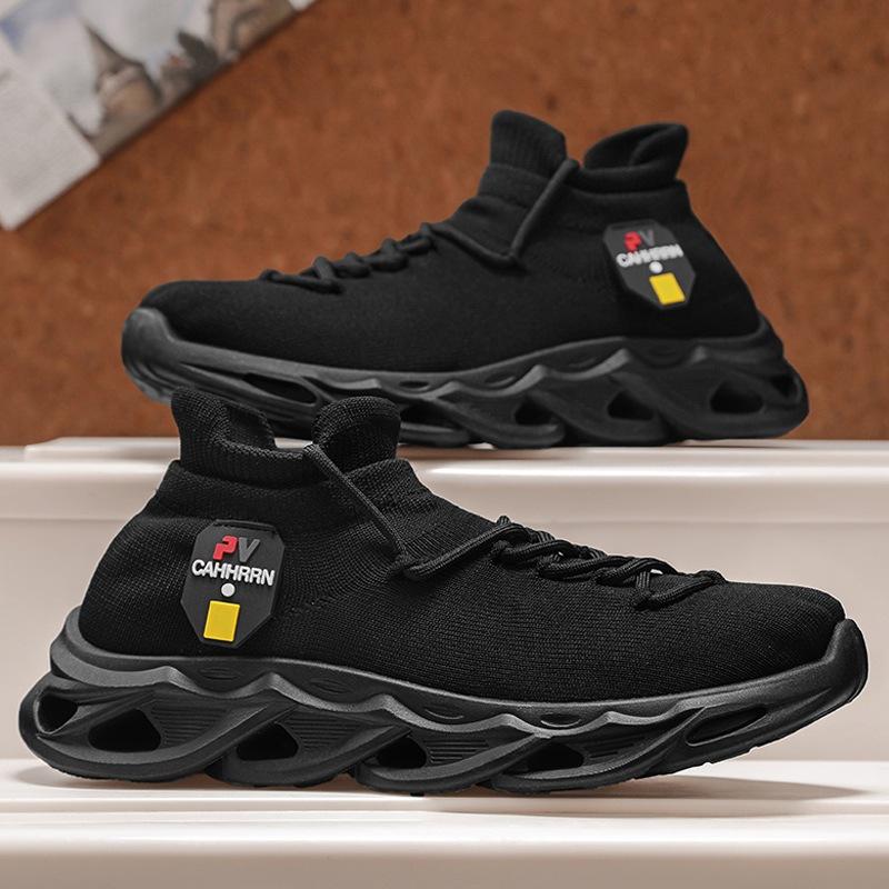 

Flying woven sports shoes men s socks men s shoes summer 2025 new breathable casual mesh shoes student tide shoes men s 39
