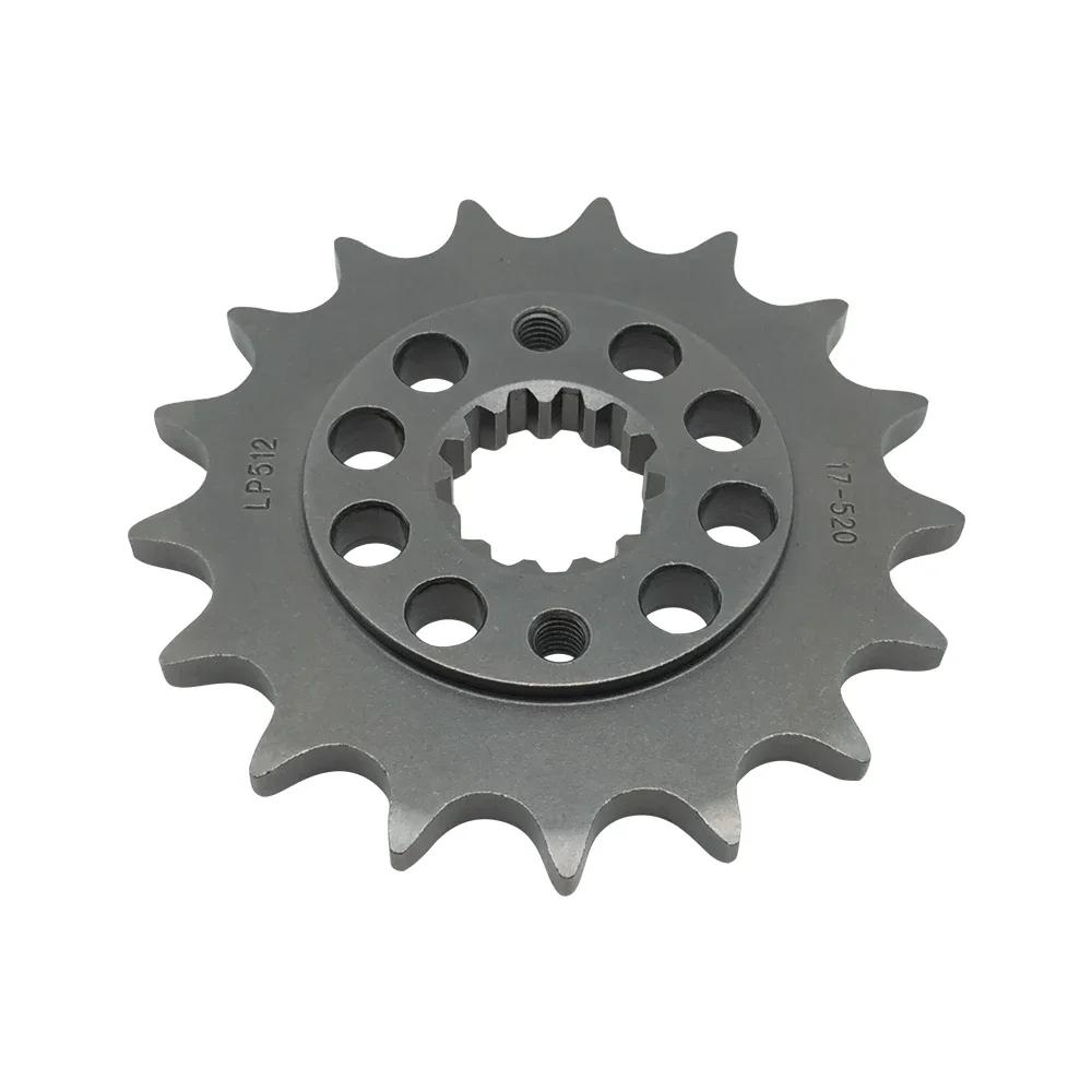 For Yamaha YZF600R Thunder Cat 1996-2003 YZF600R 2005-2007 SV400 KLE400 KLE500 520 Motorcycle Front Sprocket