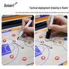 Annsairui Portable Folding Magnetic Basketball Coaching Board
