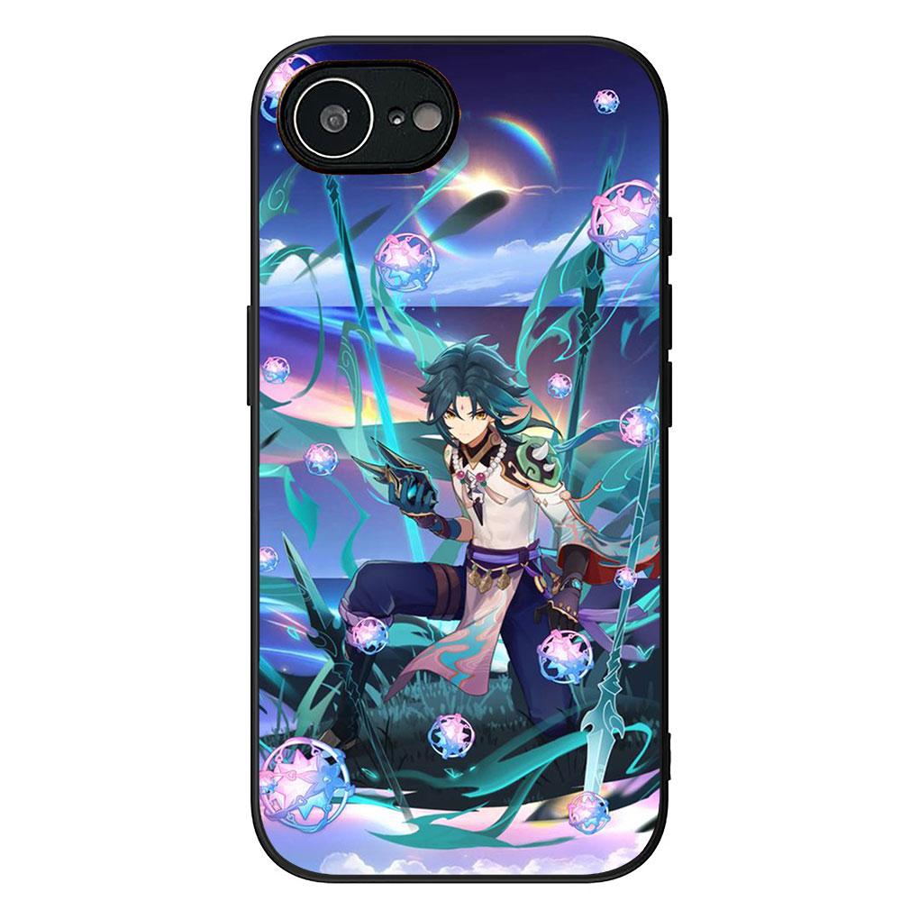 for Motorola Moto Edge 50 30 Fusion 40 NEO Ultra Pro E14 G20 E15 G35 G84 G13 G53 Case Xiao Zhong Li Genshins Impacts ZhongLi