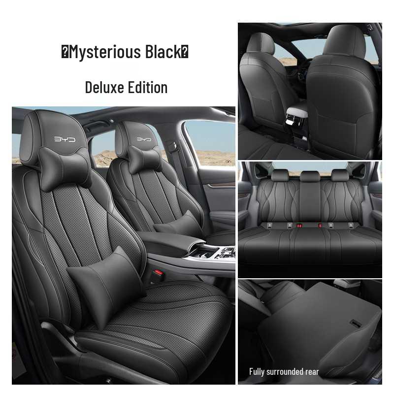 BYD Seal DMI Leather Seat Covers: Universal, Full Coverage & All-Season