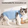 Mother Cat Breathing Sterilization Clothes for Weaning Cats After Surgery To Prevent Licking. Four Seasons Applicable Cat Sterilization Clothes.