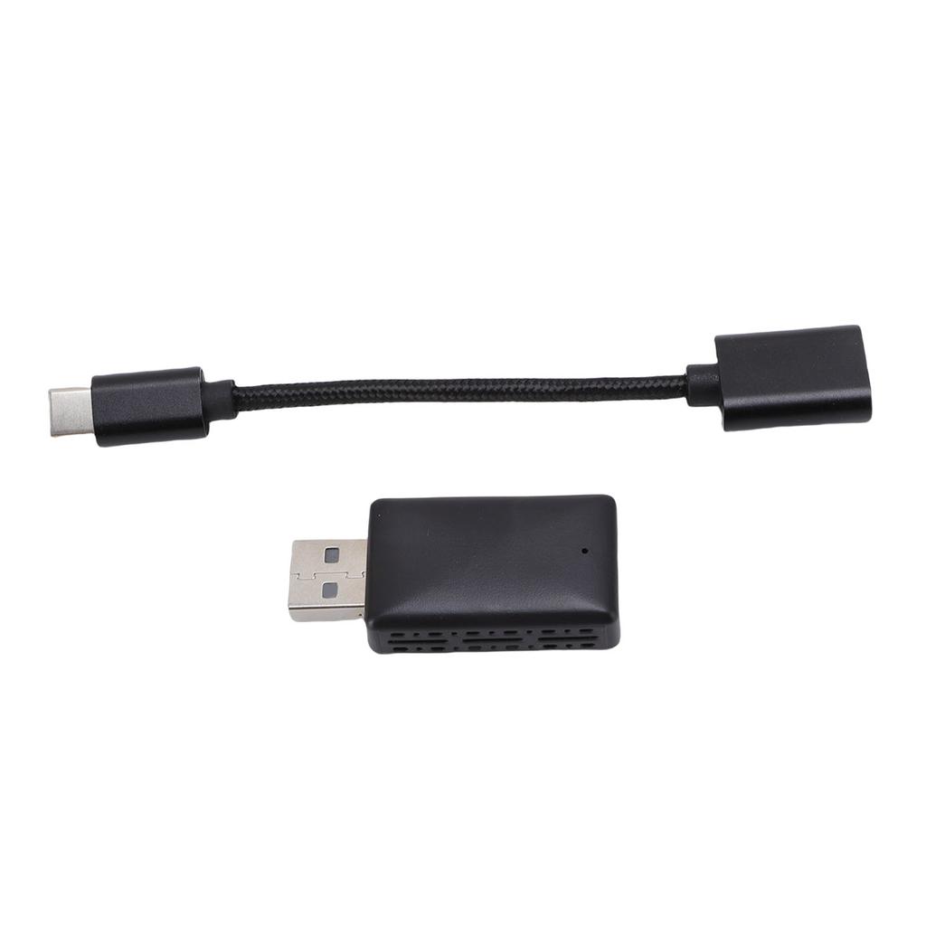 Wireless Adapter for Carplay for Android Auto 2 In 1 WiFi 6 Bluetooth Car Wired To Wireless Adapter