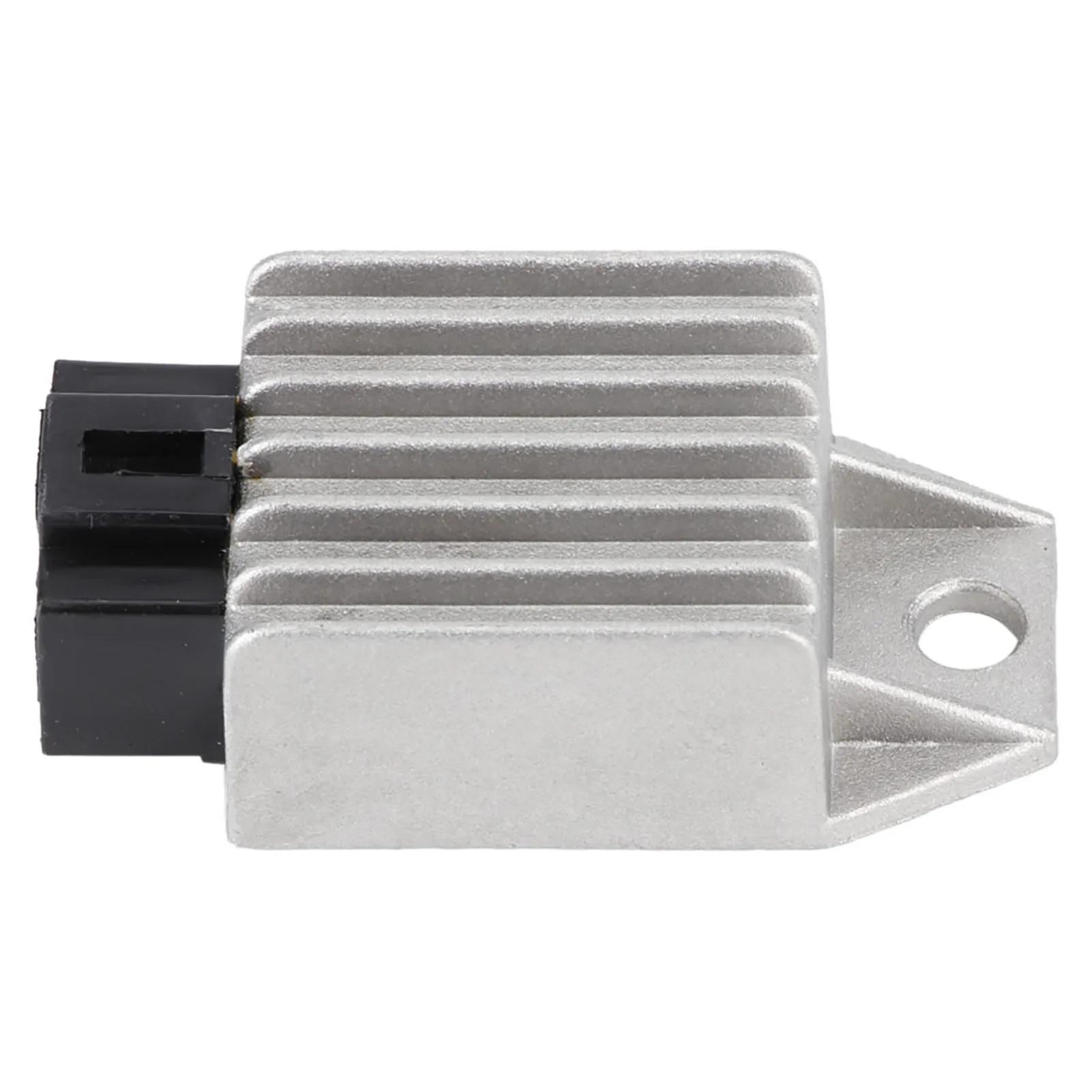 

AVR Current Rectifier Motorcycle Motor Bike 12V Voltage Regulator Rectifier 4 Pin Voltage Stabilizer Voltage Regulator серебряный