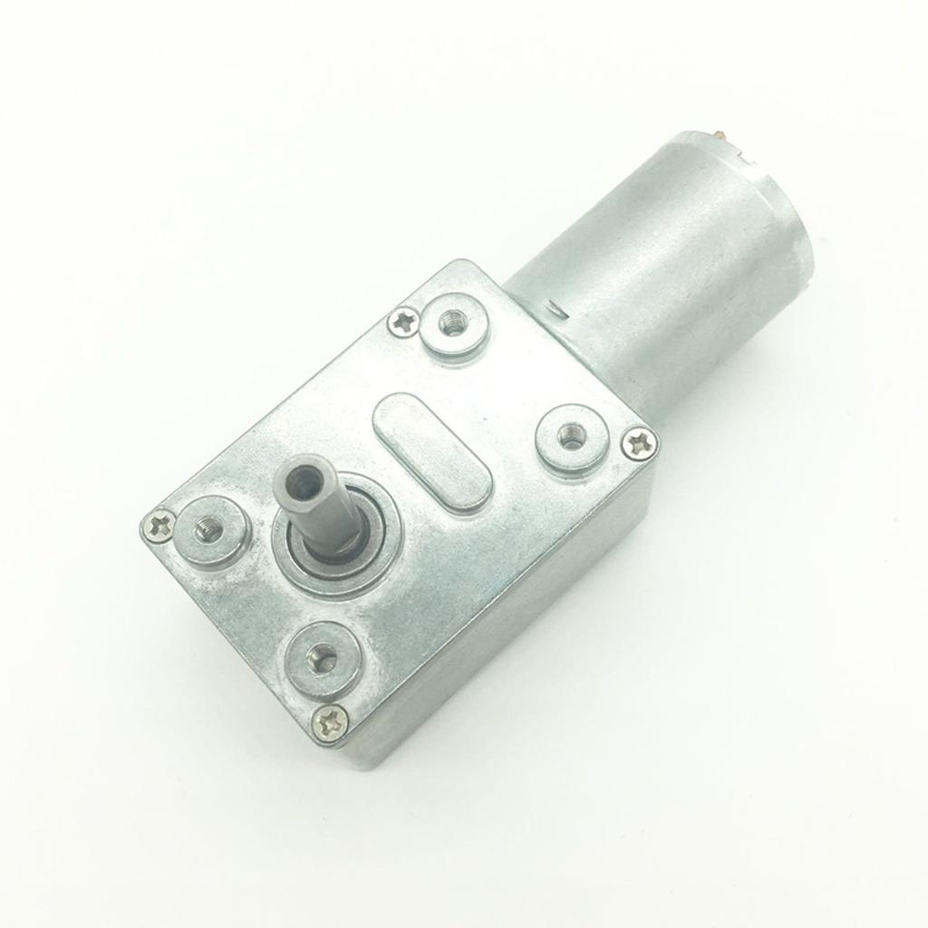 Bringsmart 12V High Torque DC Motor, Small, 3 rpm, 6V Geared Motor with 6mm Shaft, for BBQ Shows, Rotating Tables, Stage Lighting, Vending Machines,