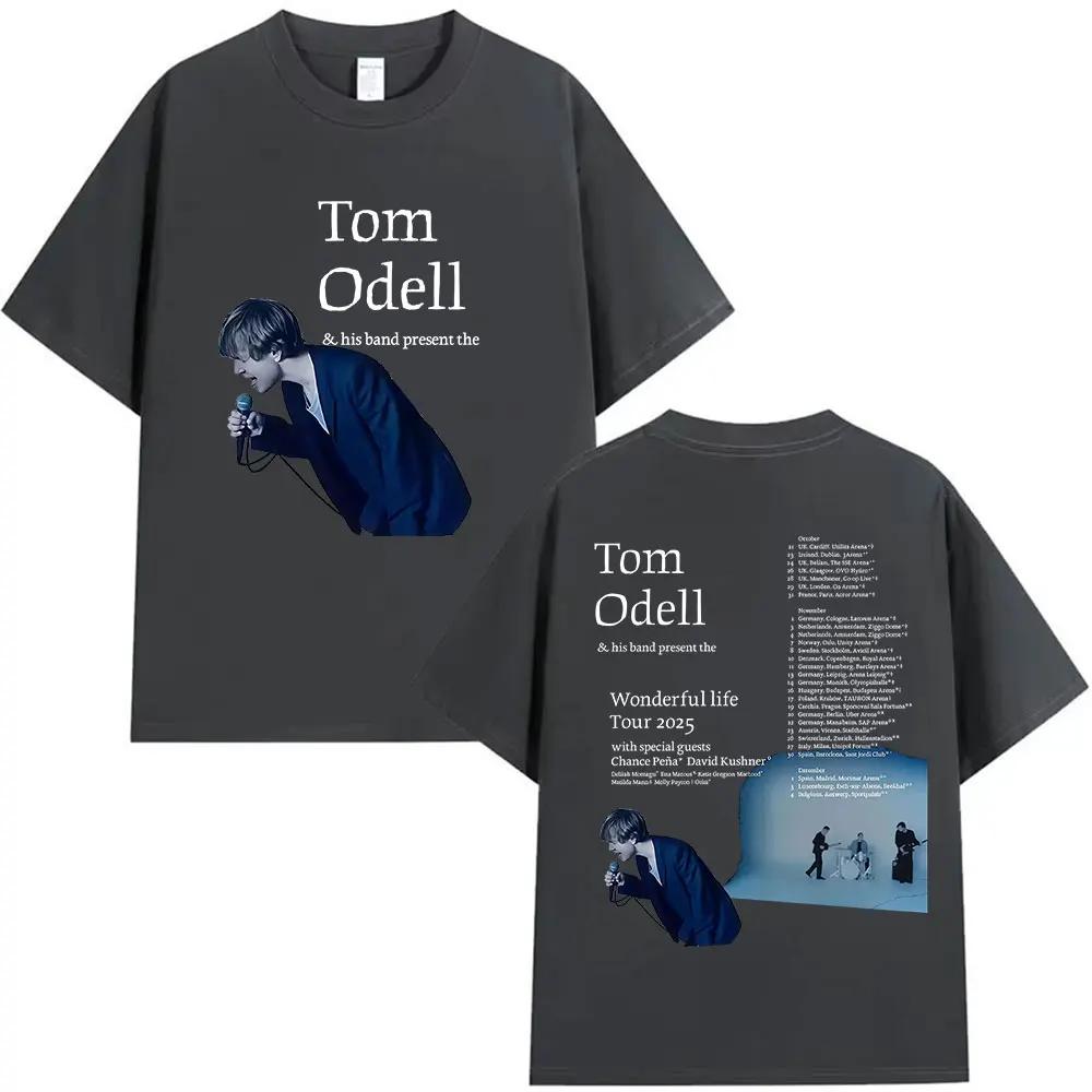 Tom Odell i Jego Zespół Prezentują Wspaniałą Podróż Życia. Latem 2025 roku bawełniane koszulki męskie są casualowe i hip-hopowe