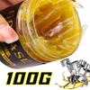 Car Bearing Lubricant Auto Hub Bearings Lubricating Oil 100g Grease High Low-Temperature Resistance Yellow Grease Waterproof