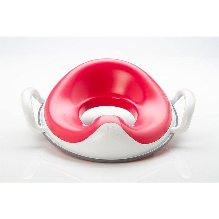 Prince lionheart réducteur de toilette avec poignées weepod fuschia