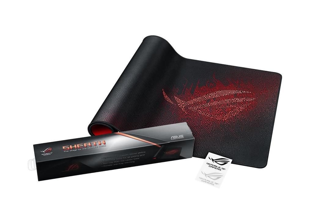 ASUS The ultimate gaming mouse pad with an wide design and an incredibly smooth NC01-1A extra-large, surface.