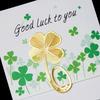 Plant 4Pcs Classical Four Leaf Wedding Graduation Gift Metal Bookmark