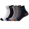Atmungsaktive Baumwoll-Sportsocken für Herren 15/30 Paar Bambusfaser Schweißabsorbierend Deodorierend Business-Socken für Komfort