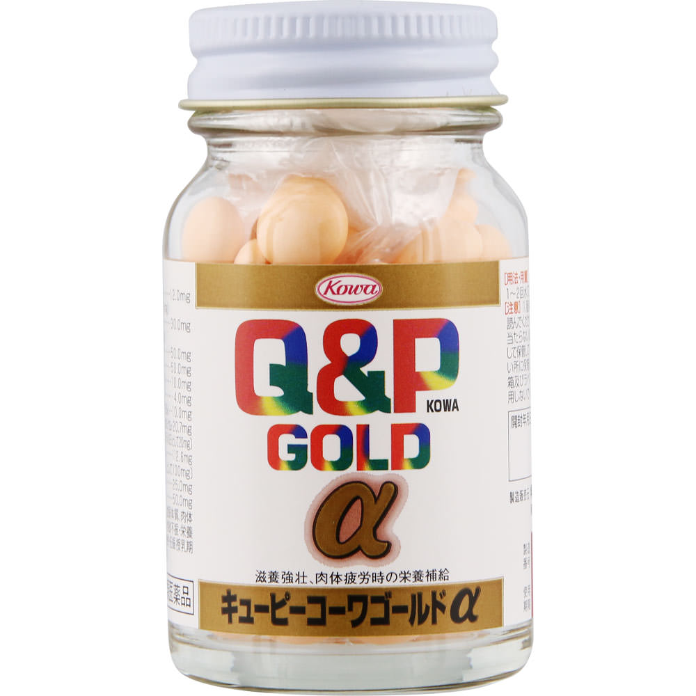 Kowa Kewpie Kowa Gold a 90 Tablets Comprehensive vitamins Vitamins and Health Products Efficacy: Nutritional supplementation for cases such as general