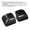 2pcs Side Wing Rear Mirror Protector Rearview Cover Trim Fits for   JL 2018+(Carbon   )