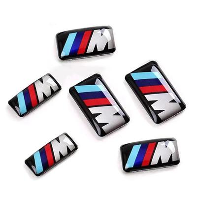 5/10 Stück E46 E39 E38 E90 E60 E36 F30 F20 M Logo Auto Lenkrad Radnaben Emblem Abzeichen Aufkleber Decal Styling