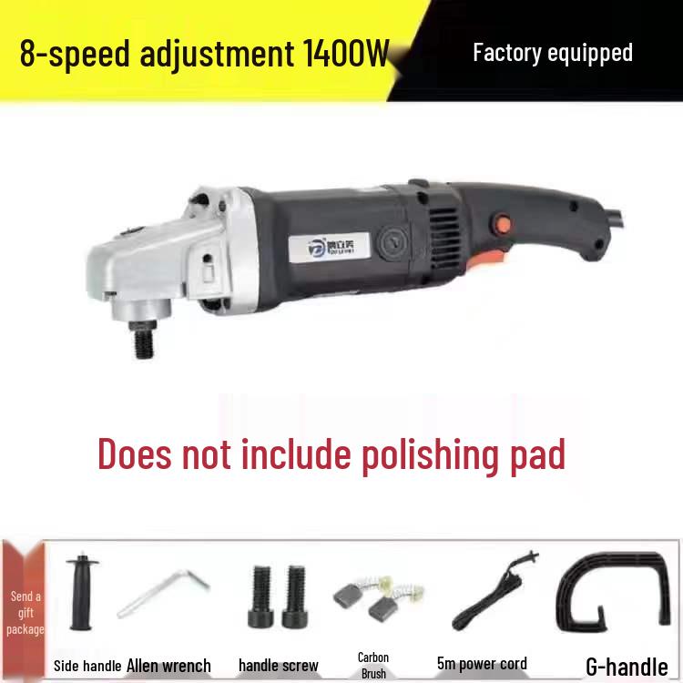 Electric Mini Car Polisher Waxing Tool for Scratch Repair and Household Use