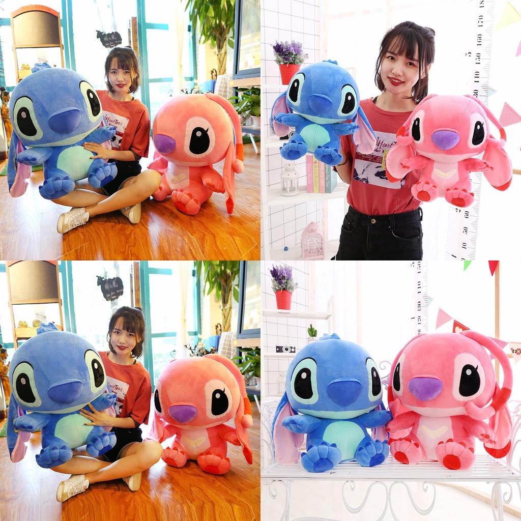 50cm/60cm/70cm Kuscheliger Disney Lilo Stitch Stitch Engel Plüschtier