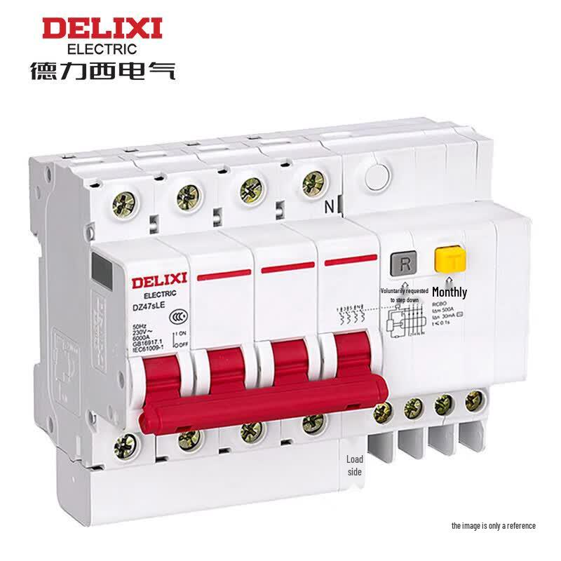 Delixi DZ47SLE Miniature Circuit Breaker with Leakage Protection