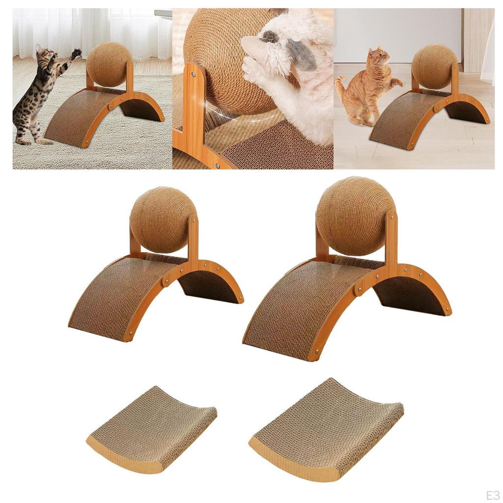 Cardboard Cat Scratcher for Furniture Protection