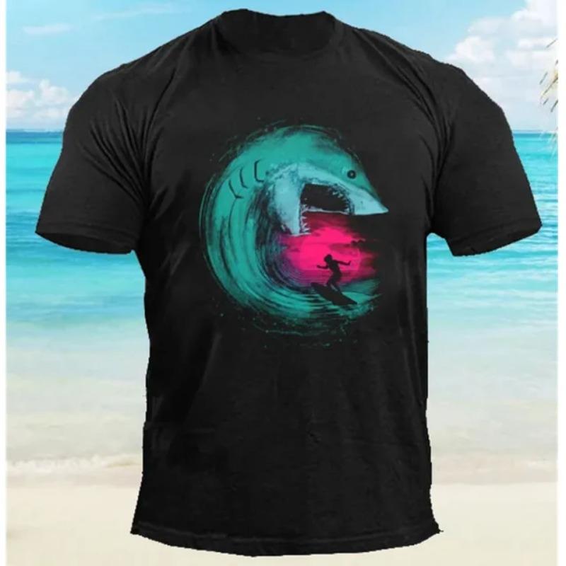 

Animal T-Shirt for Men Lantern Fish 3d Print Horror Elements Men S Tops Summer Tees Loose Oversized-Shirt Street Casual Tshirt 6xl