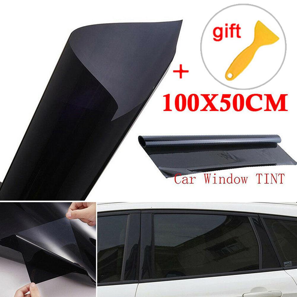 

Set 2019 Stock Accs Useful Sticker Auto Black Decal Glass Window Anti-Fading Home Polyester +Scraper Professional China Mainland