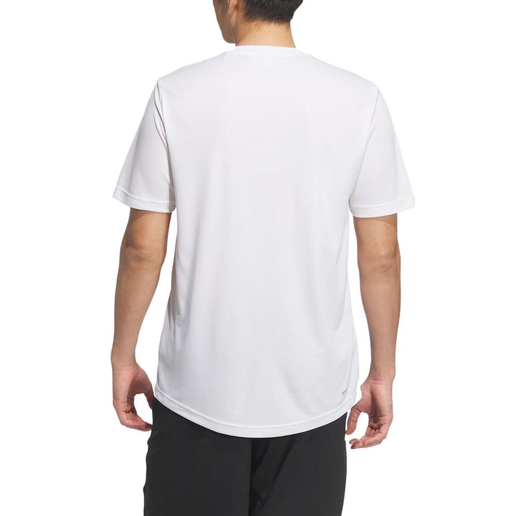 Adidas D2M PLAIN T Shirt Men's White KA8339