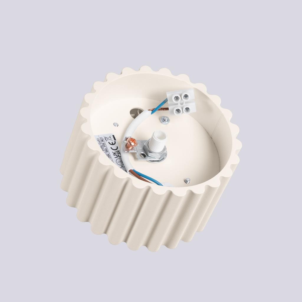 Ceiling Light Aura 1 Gx53 Beige Alu Sollux Sl.1792