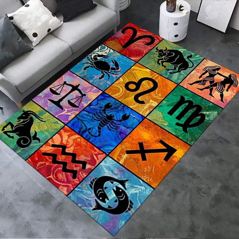 2025 New constellations Carpet Rug for Living Room Bedroom Home Sofa Decoration,Kids play Non-slip Floor Mat147