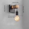 Wandleuchte 2er-Pack Wandleuchte Wandleuchter,Wandleuchte mit Industriedesign,Innenbereich Rustikale Wandleuchter E27 Wandbeleuchtung Leuchte,Retro-Licht Hergestellt