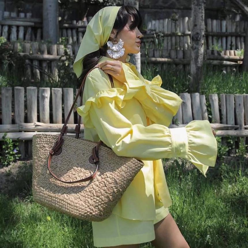 2025 Summer Cute Fresh Cardigan and Casual Shorts Set for Women