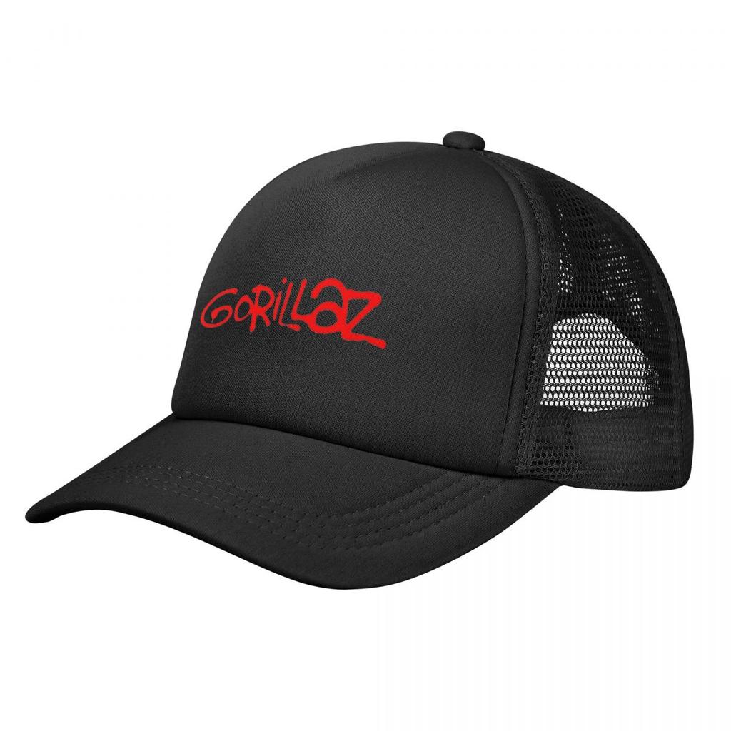 Gorillaz PUNK ROCK Cappellini da camionista Unisex Donna Hip Hop Cappelli di Band Musicali Cappello da sole Cappello da pesca Cappellino da baseball regolabile in rete Alta Qualità