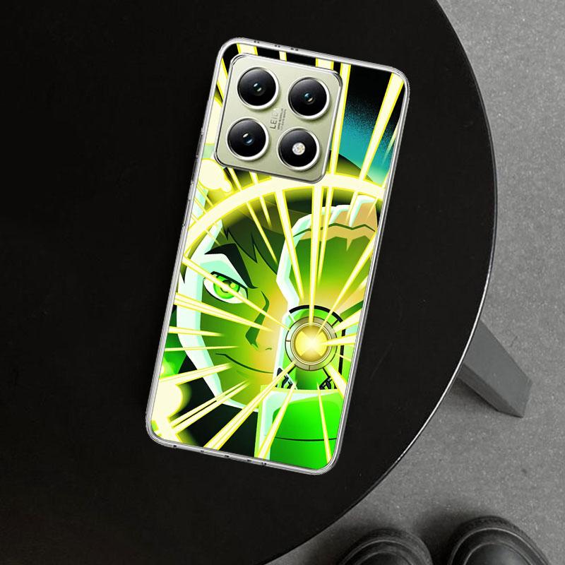 Cartoon Ben 10 Phone Case Cover for Xiaomi Redmi Note 15 14 13 12 11 Pro Plus 14S 12S 11S 11T 11E 10S 10 Customized Fundas Redmi