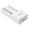 USB C Charger 50W USB Charging Station for Multiple Devices 10 Port Charging Block 5 USB Ports 5 Type C Ports US Plug