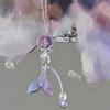 Fashion Fish Tail Shell Bead Pendant Phone Straps Lanyard Pocket Keychain Strap Backpack Charm Car Key Decoration Chain
