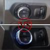 Car Styling for Chevrolet Cruze 2009-2015 Accessories Headlight Switch Adjustment Knob Trim Sticker
