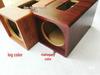 5-Inch Dual-Speaker Test Box, Solid Wood Subwoofer Shell, Audio Box for 6.5-Inch Speakers