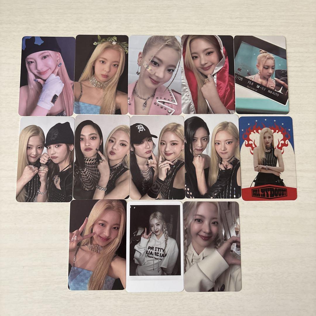 

[USED] ITZY trading card rear KILL MY DOUBT semi-complete