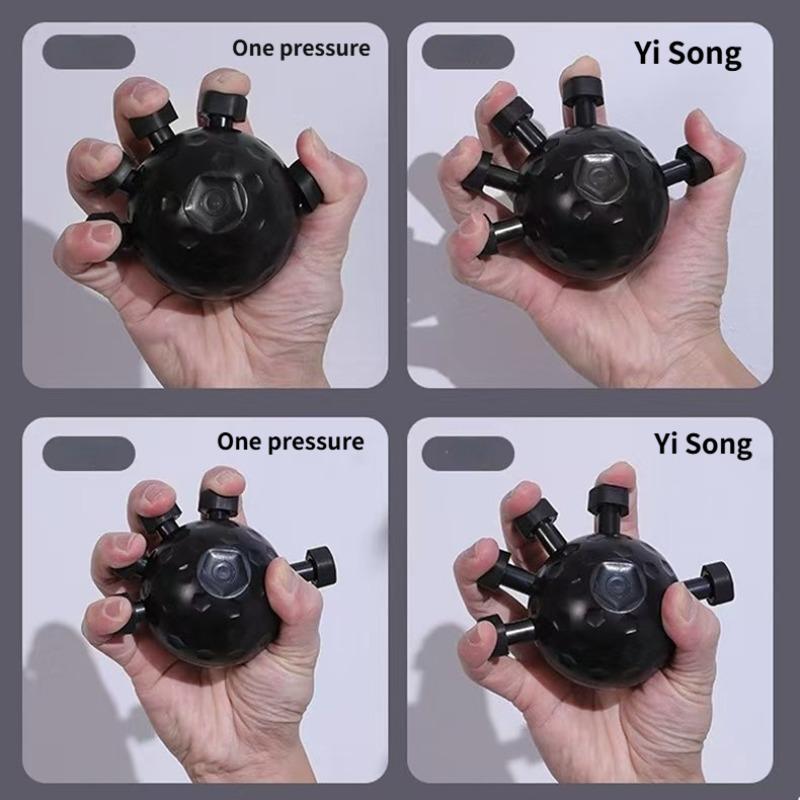 Five-Finger Trainer with Grip Ball,Finger Rehabilitation Device,Hand Strength Training, Wrist Gripper, Portable Finger Exerciser