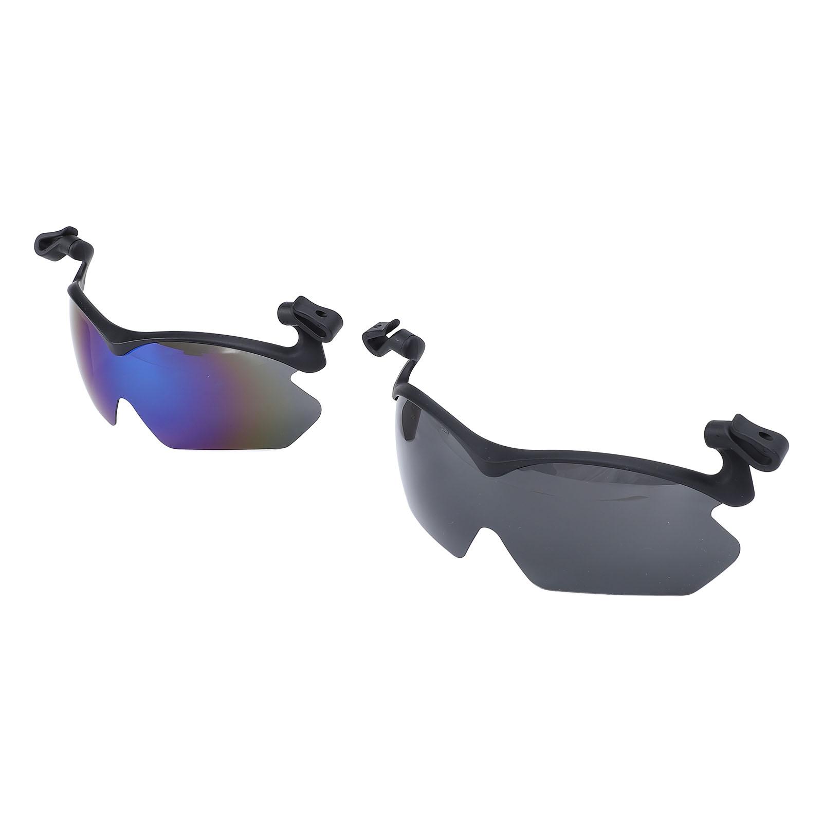 

2 шт. Зажим для шляпы, солнцезащитные очки, черная оправа, зажим для кепки, поляризованные солнцезащитные очки UV400 для вождения, рыбалки, пеших прогулок, бега