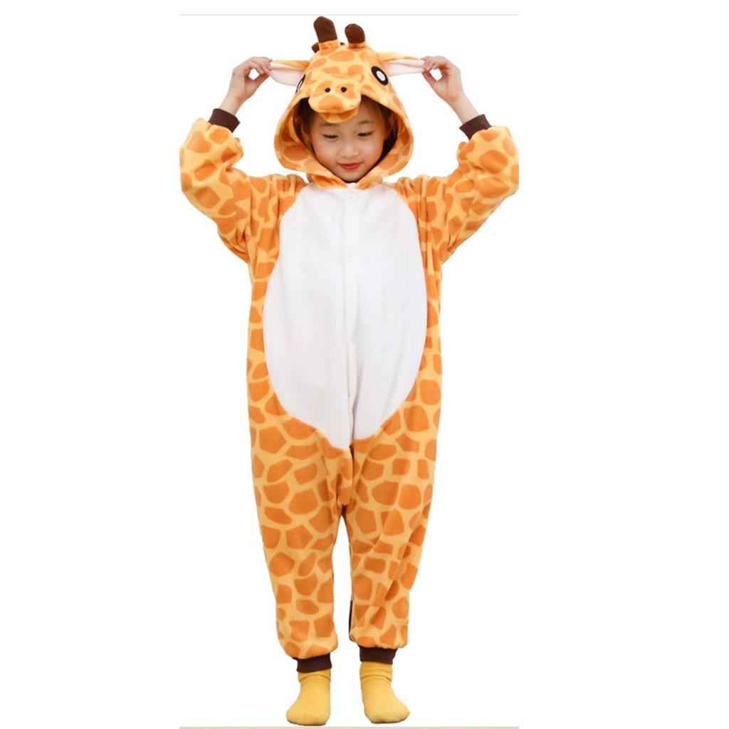 Kids Animal Onesie Pajamas Cosplay Costume Halloween Sleepwear