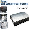 10/20PCS Car Soundproof Cotton Wear Resistant Heat Insulation Sound Absorbing Stable Auto Modification Replacement Accessories Heat Shields 2
